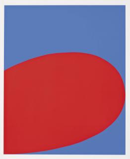 Ellsworth Kelly - Red/Blue, from Ten Works by Ten Painters (Axsom 2)