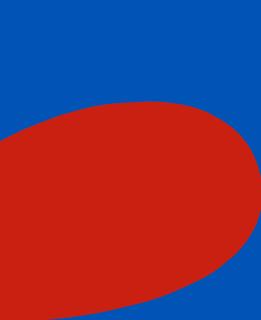 Ellsworth Kelly - Red/Blue (Untitled), from X + X (Ten Works by Ten Painters)