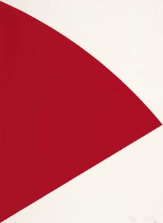 Ellsworth Kelly - Red Curve (for Joel) (G. 1344)
