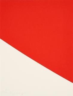 Ellsworth Kelly - Red Curve (für Parkett 56).