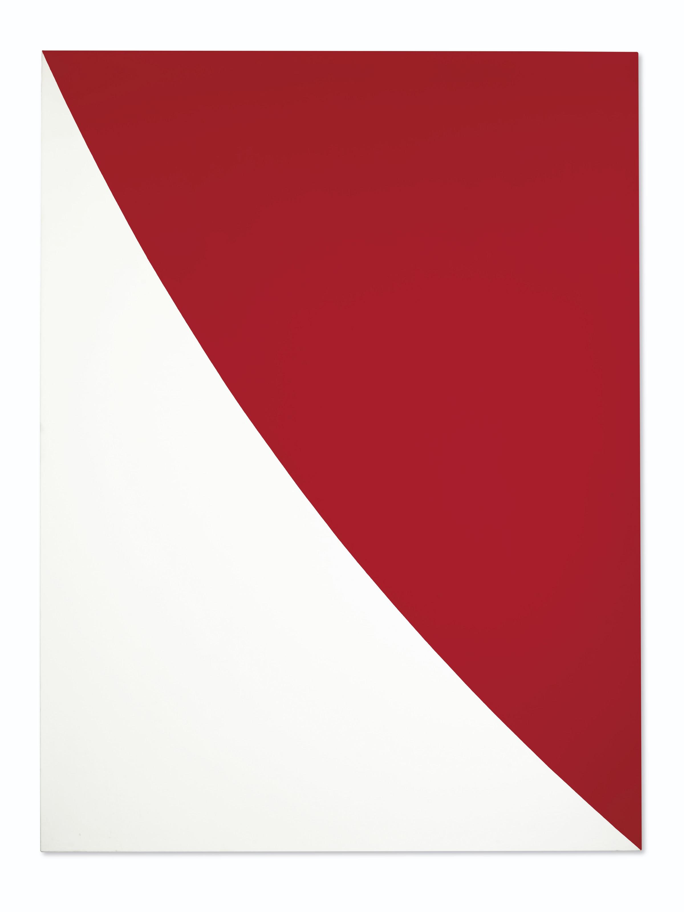 Ellsworth Kelly - Red Curve VII