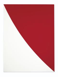Ellsworth Kelly - Red Curve VII