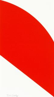 Ellsworth Kelly - Red Curve