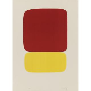 Ellsworth Kelly - Red Over Yellow (A. 19)