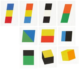 Ellsworth Kelly - Series of Ten Lithographs