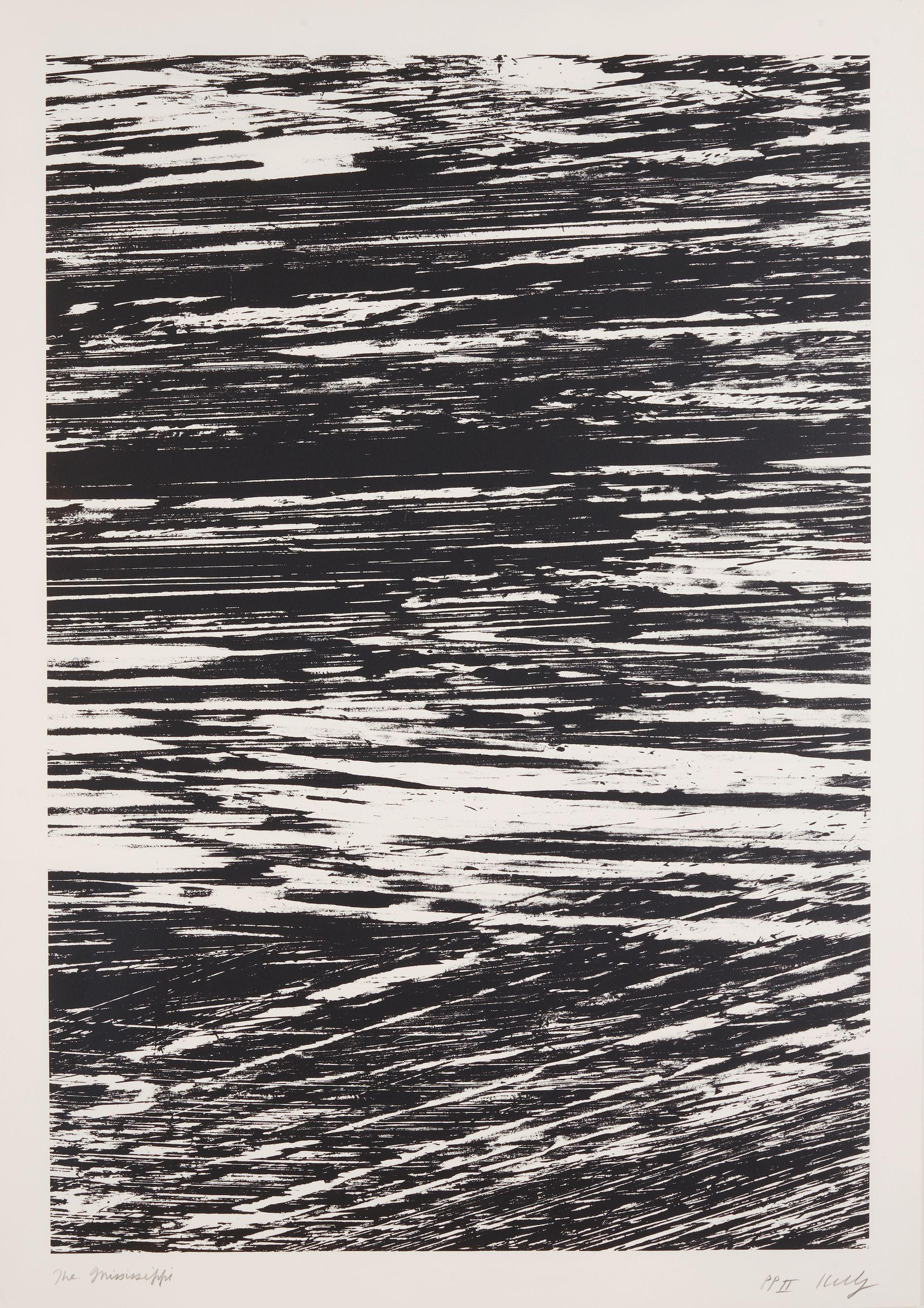 Ellsworth Kelly - The Mississippi, from States of the River