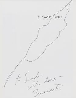 Ellsworth Kelly - Two Drawings from Sculpture for a Large Wall, 1957 and New Paintings, 1998