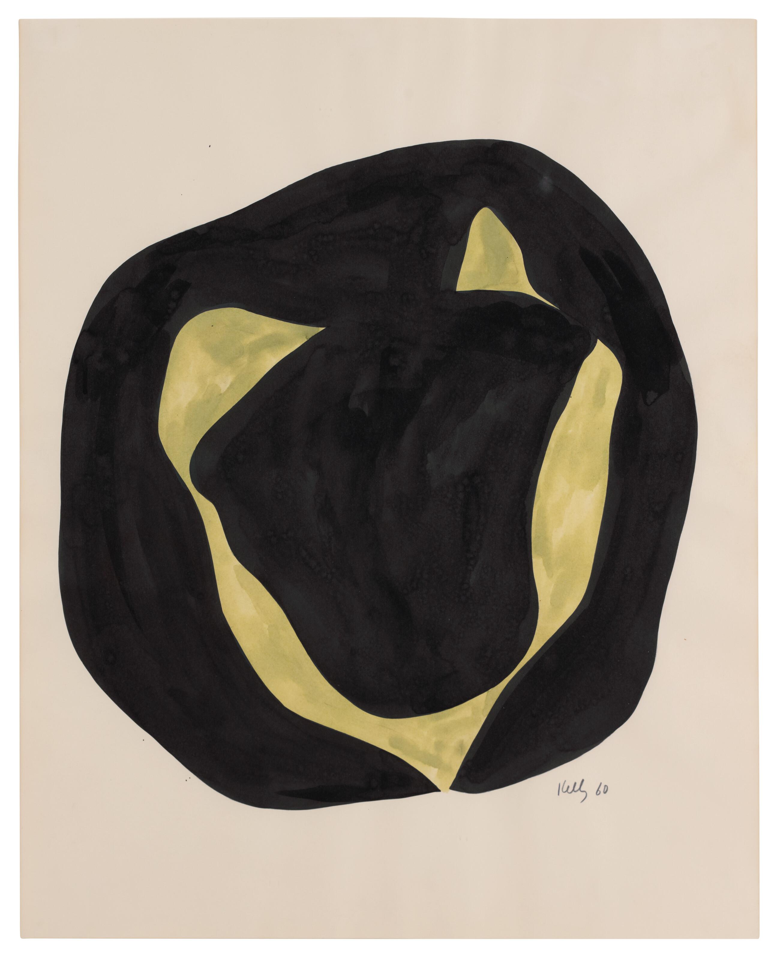 Ellsworth Kelly - Untitled (Black Variant)