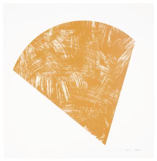 Ellsworth Kelly - Untitled (Orange State I), from Purple Red Gray Orange