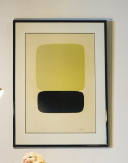 Ellsworth Kelly - Yellow Over Black (Jaune Sur Noir) (Axsom 23)