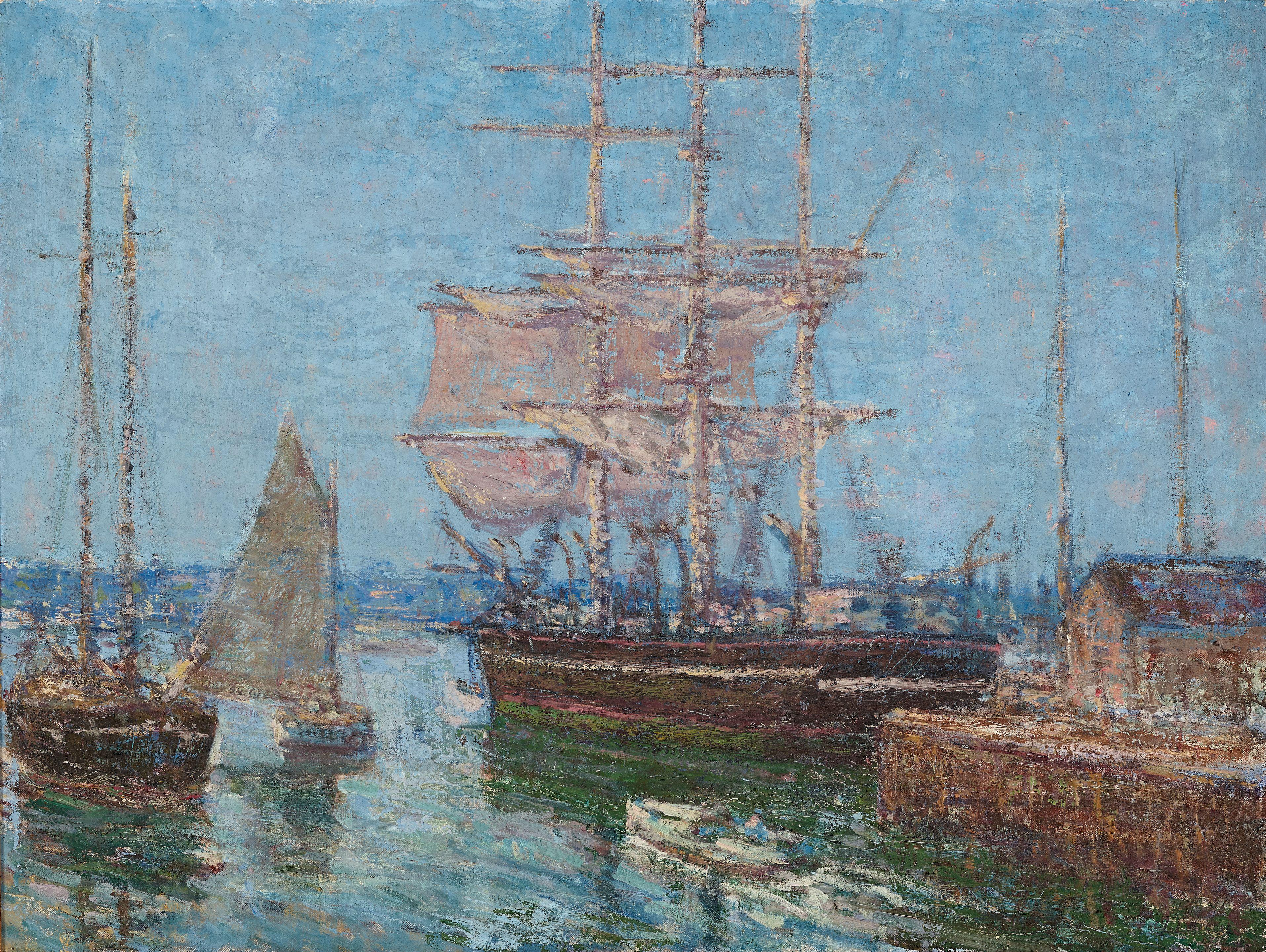 Elmer Livingston Macrae - Northwest Wind, New Bedford