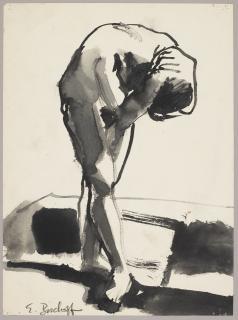 Elmer Nelson Bischoff - Untitled [Nude]