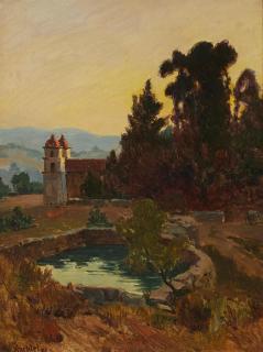 Elmer Wachtel - Secluded Mission, Santa Barbara