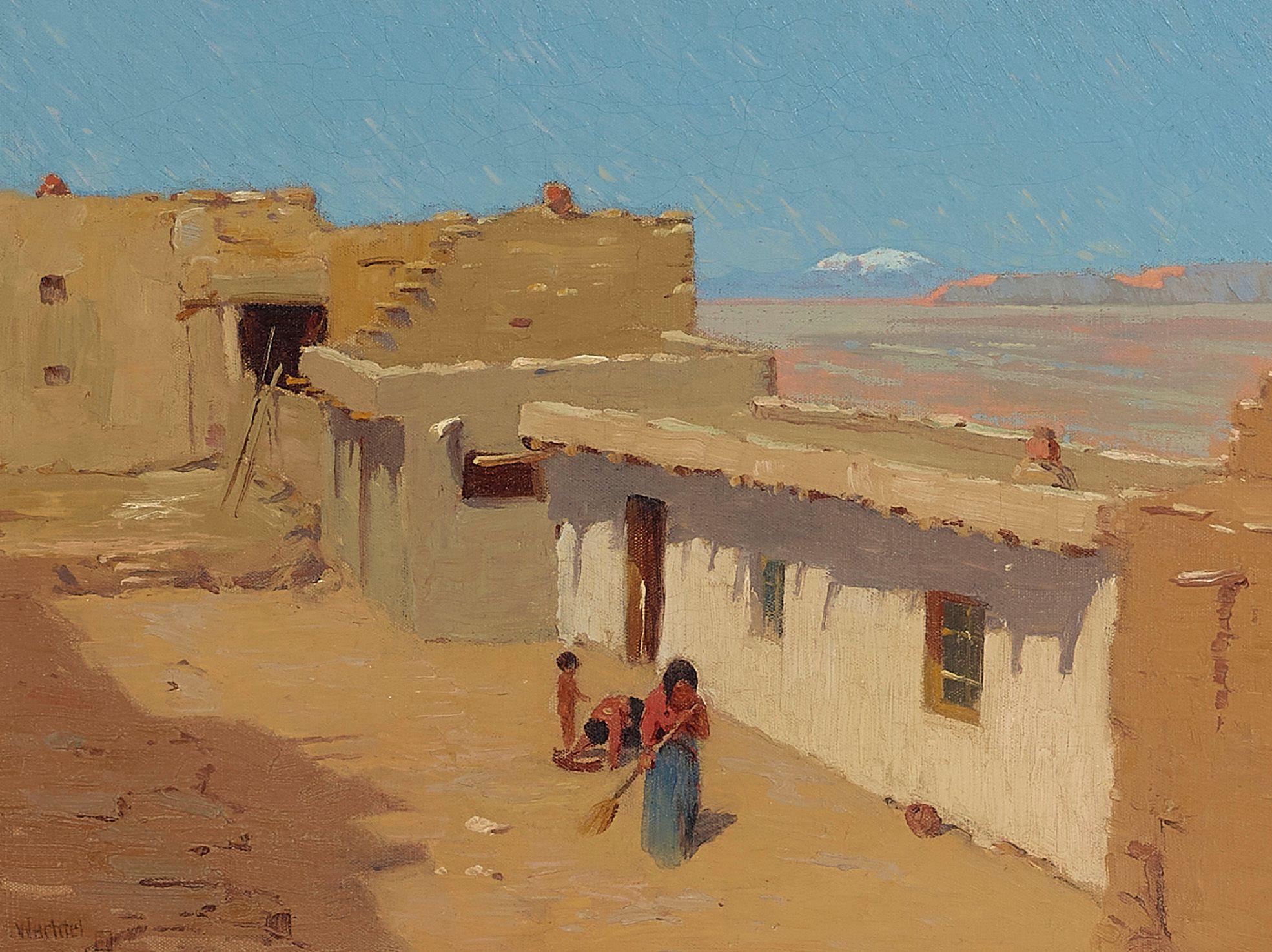 Elmer Wachtel - Street in Walpi