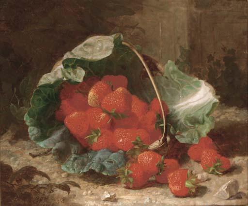 Eloise Harriet Stannard - A basket of strawberries