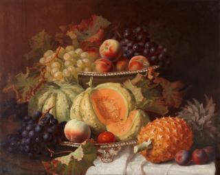 Eloise Harriet Stannard - Still life with exotic fruit