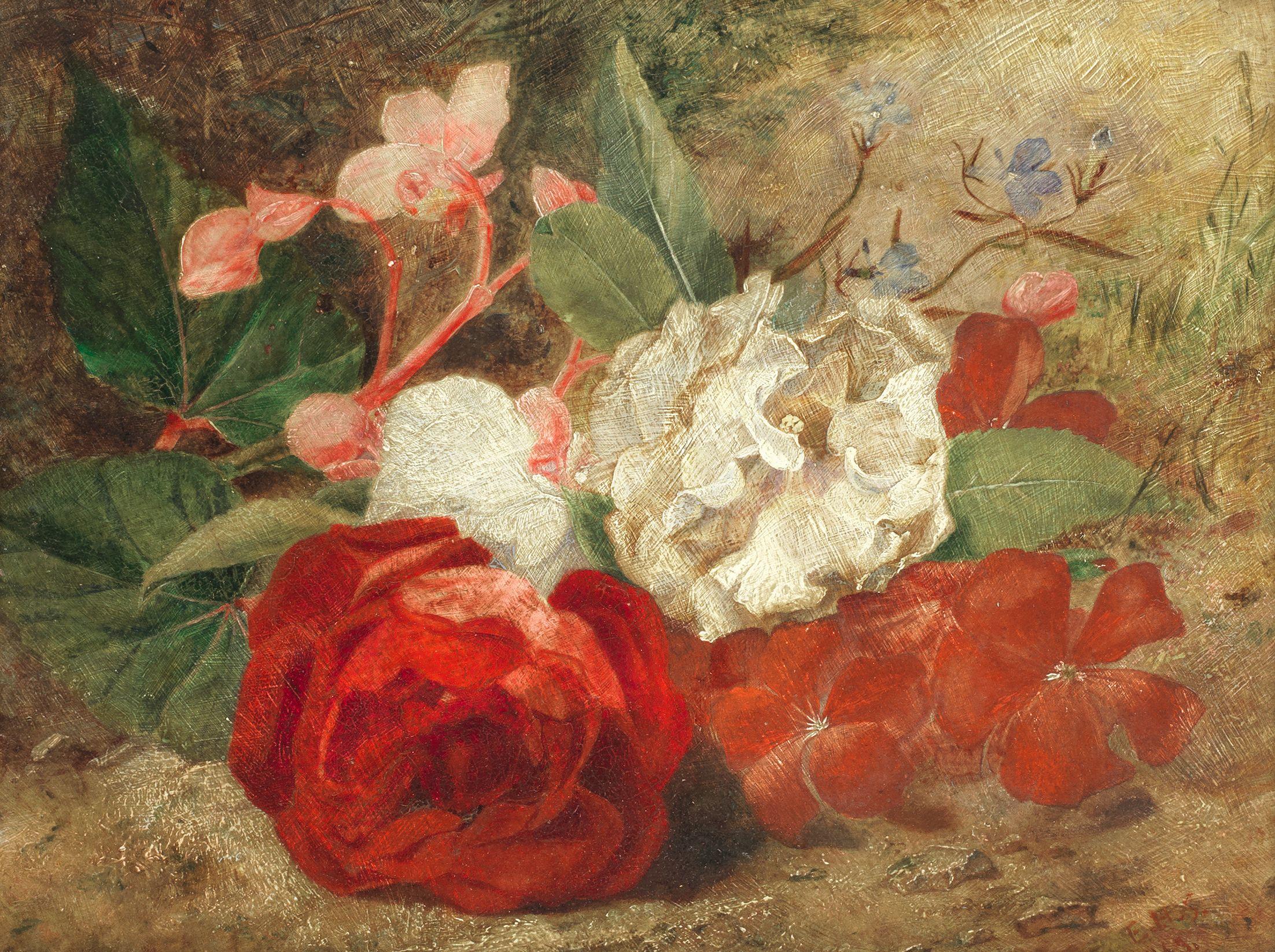 Eloise Harriet Stannard - Still Lifes Of Roses