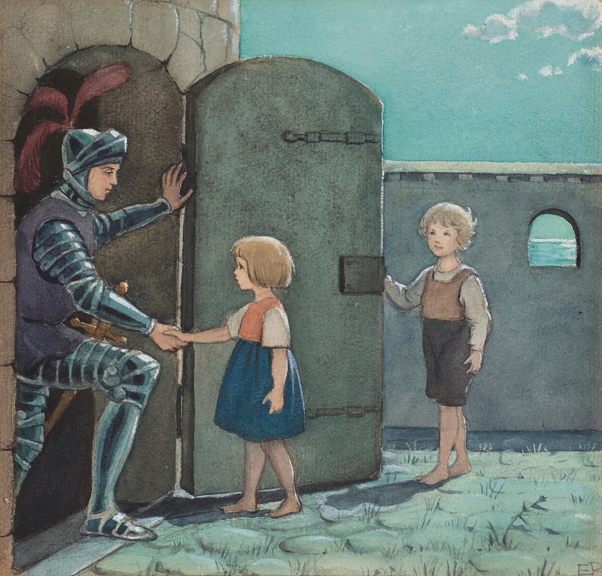 Elsa Beskow - The Knight (from \