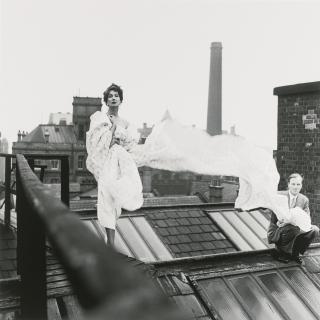 Elsbeth Juda - Barbara Goalen On The Roof Of Whitworth & Mitchell\'S Manchester Showroom, 1952