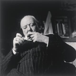 Elsbeth Juda - Winston Churchill, Chartwell, Kent, October 1954