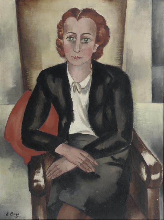 Else Berg - Seated Woman