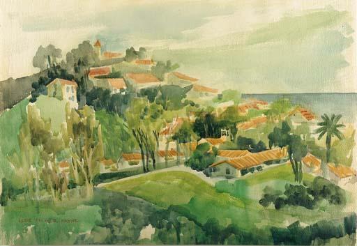 Elsie Palmer Payne - Houses on a Hill, Laguna