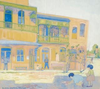 Elsie Palmer Payne - Old Chinatown, Los Angeles