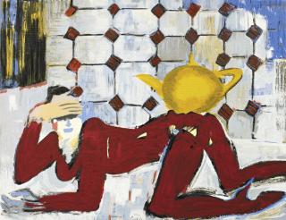 Elvira Bach - Tea Pot (red)