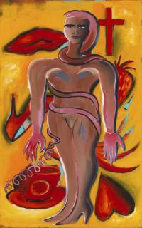 Elvira Bach - Warum gibt es hier einen Schuh oder haben Sie Telefon?