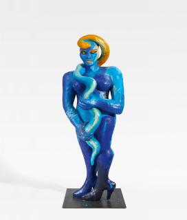 Elvira Bach - Wasserfrau.