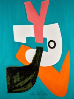 Ely Belyutin - Woman Running Away