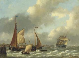 Emanuel de Vries - A Busy Estuary