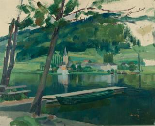 Emanuel Fohn - Ossiacher See.
