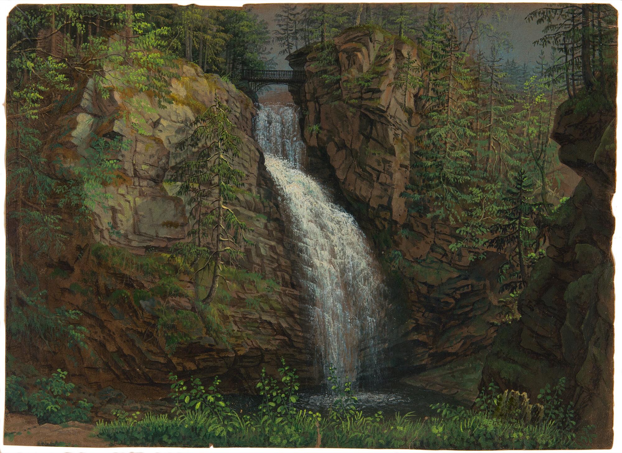 Emanuel Labhardt - Der Wölfelsfall in Schlesien.