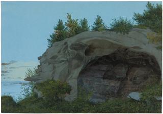 Emanuel Labhardt - Felsenhöhle.