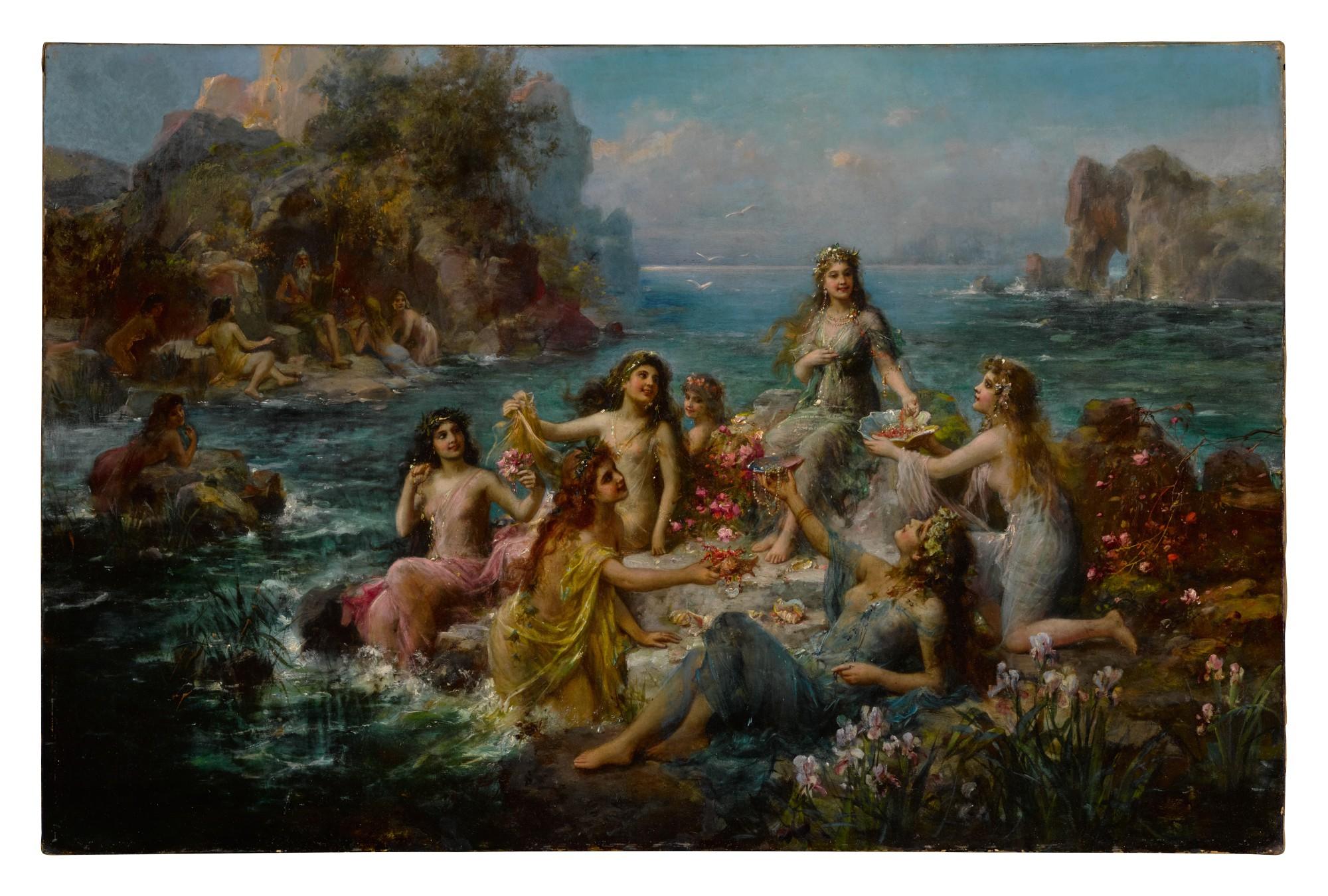 Emanuel Oberhauser - Neptune and the Water Nymphs