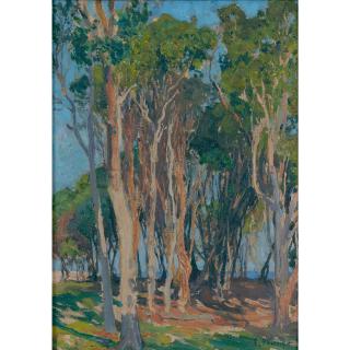 Emanuel Phillips Fox - Australian Gum Trees