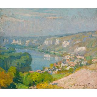 Emanuel Phillips Fox - Australian the Village Of Les Andelys