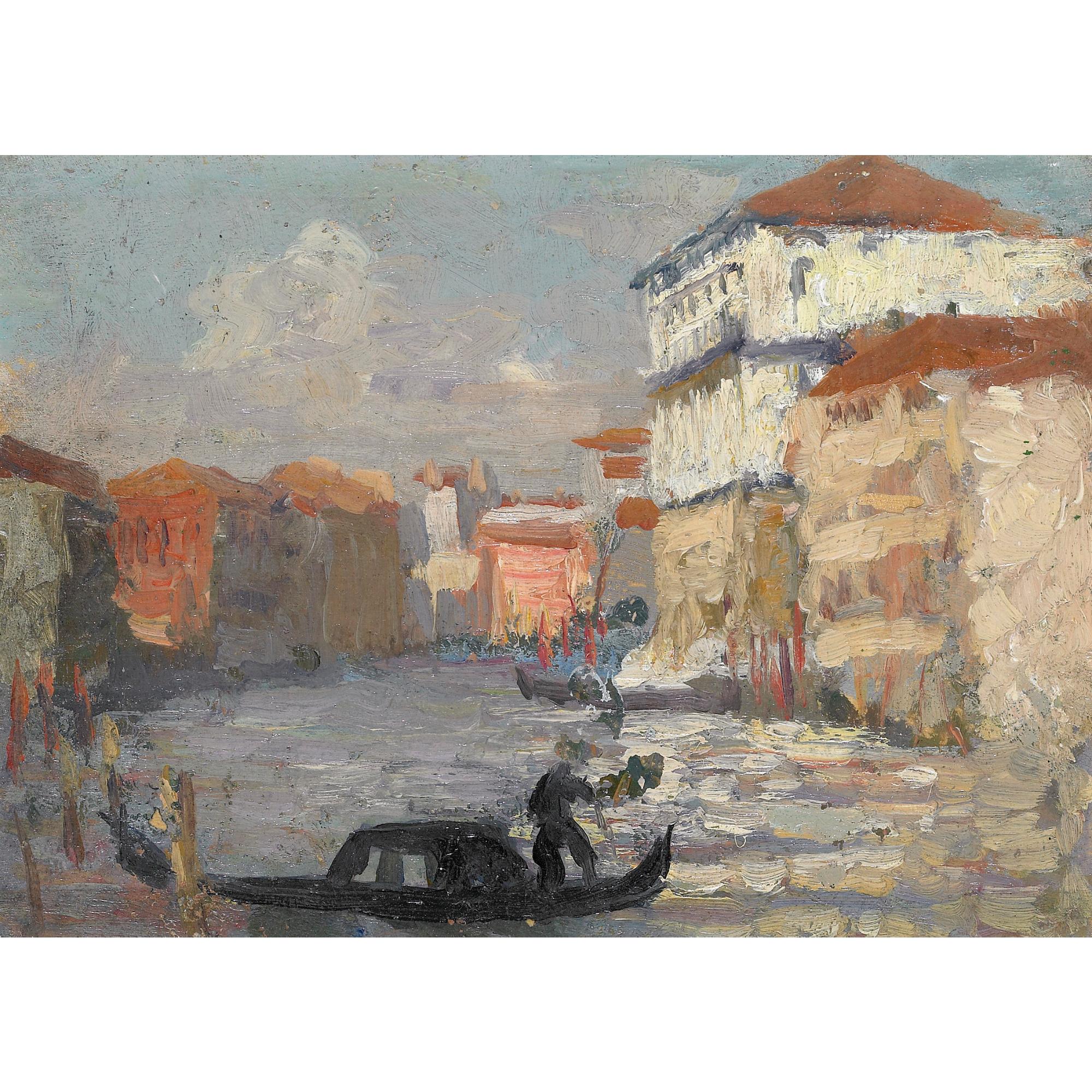 Emanuel Phillips Fox - Australian venice