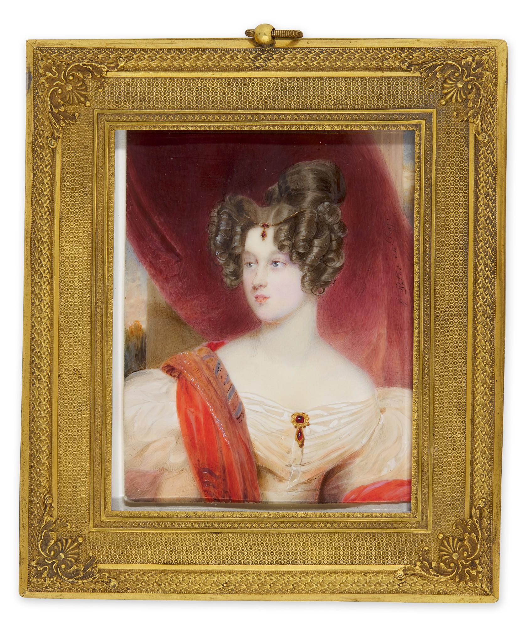 Emanuel Thomas Peter - Portrait Of A Lady, Traditionally Identified As Princess Lobkowitz, Circa 1830