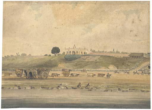Emeric Essex Vidal - The Quinta, Buenos Ayres, The Country House of George Frederick Dickson Esq Consul General of Buenos Ayres