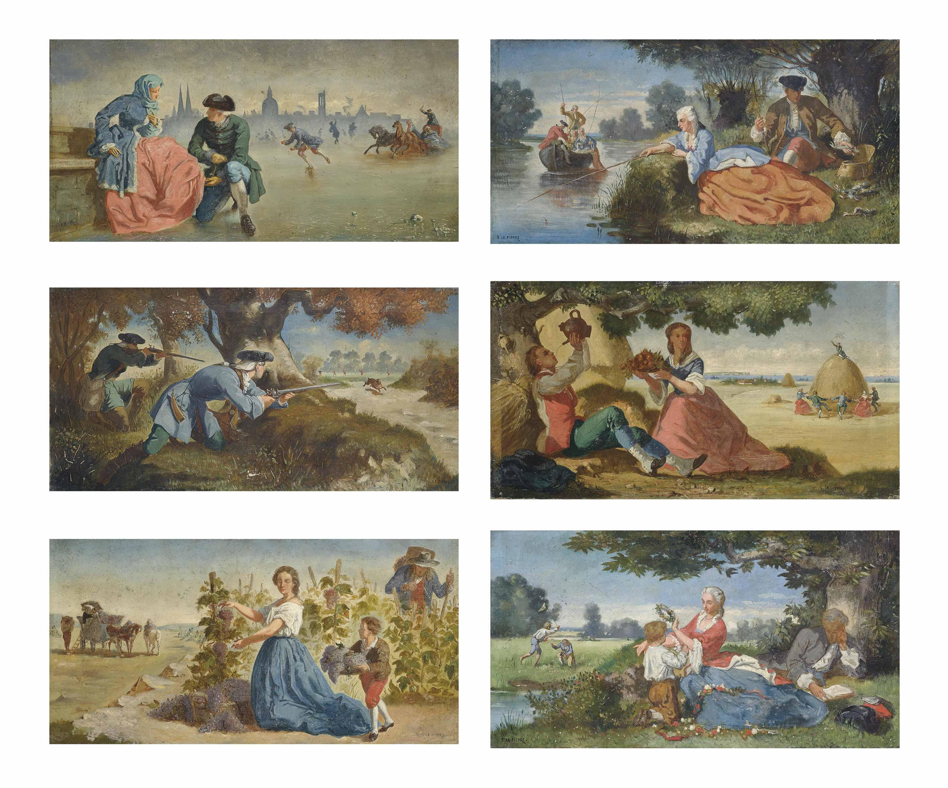 Emeric Marie Septime Lepippre - Les saisons