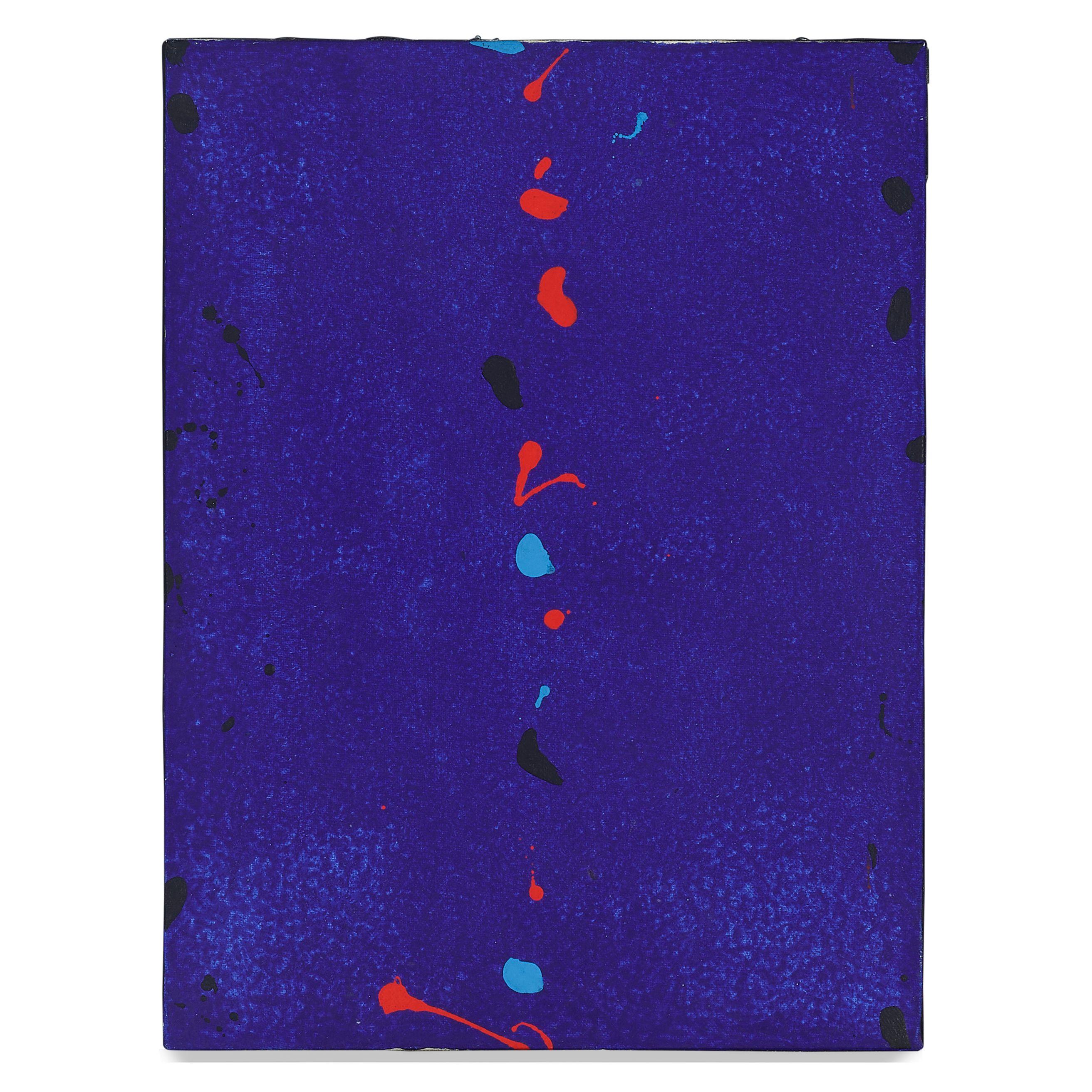 Emerson Woelffer - Rain and the Poet (Study), 1977