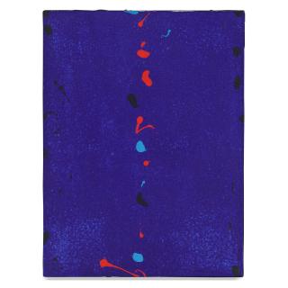 Emerson Woelffer - Rain and the Poet (Study), 1977