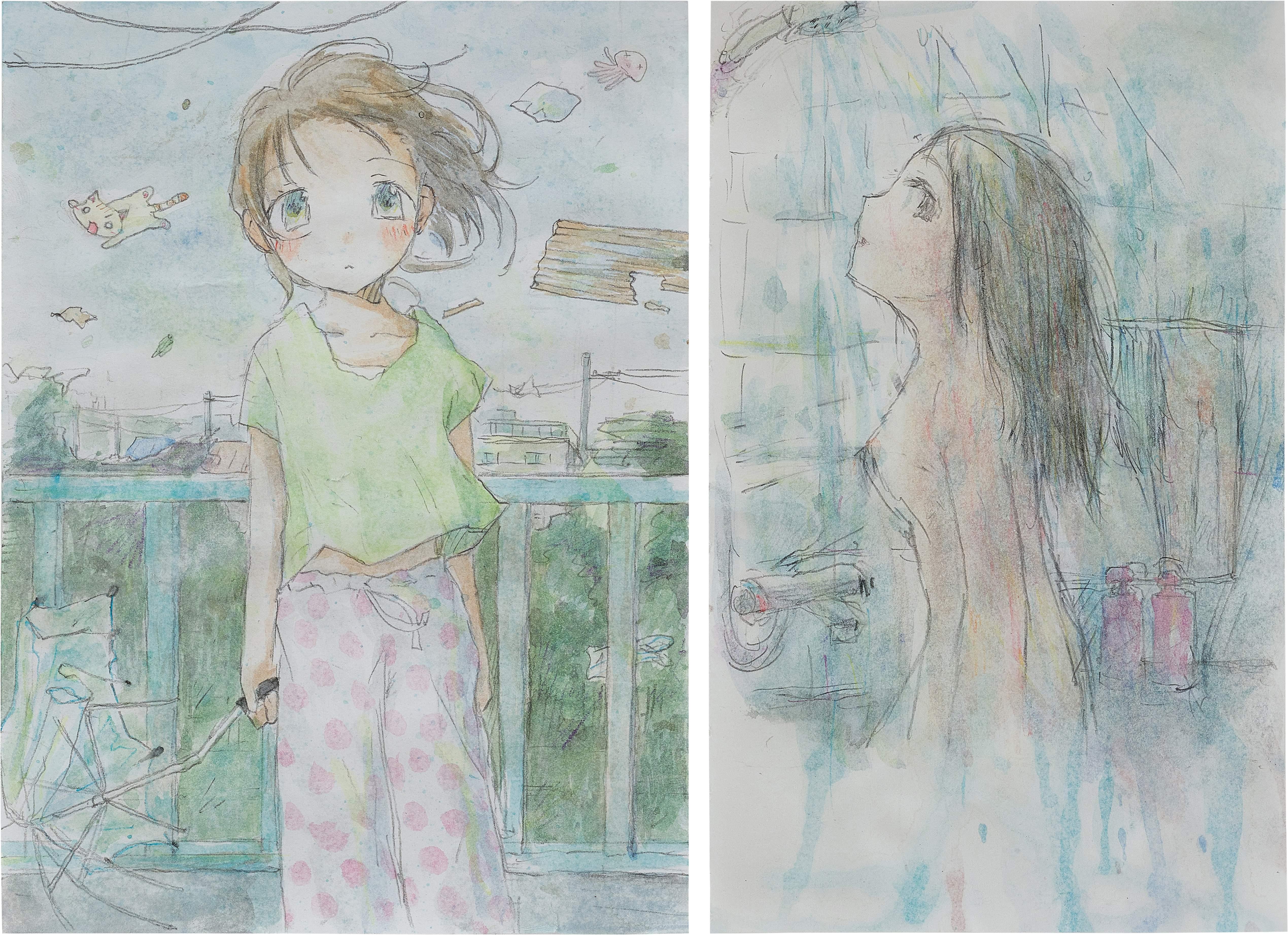 Emi Kuraya - Untitled (Two Works)