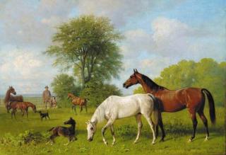 Emil Adam - A country walk