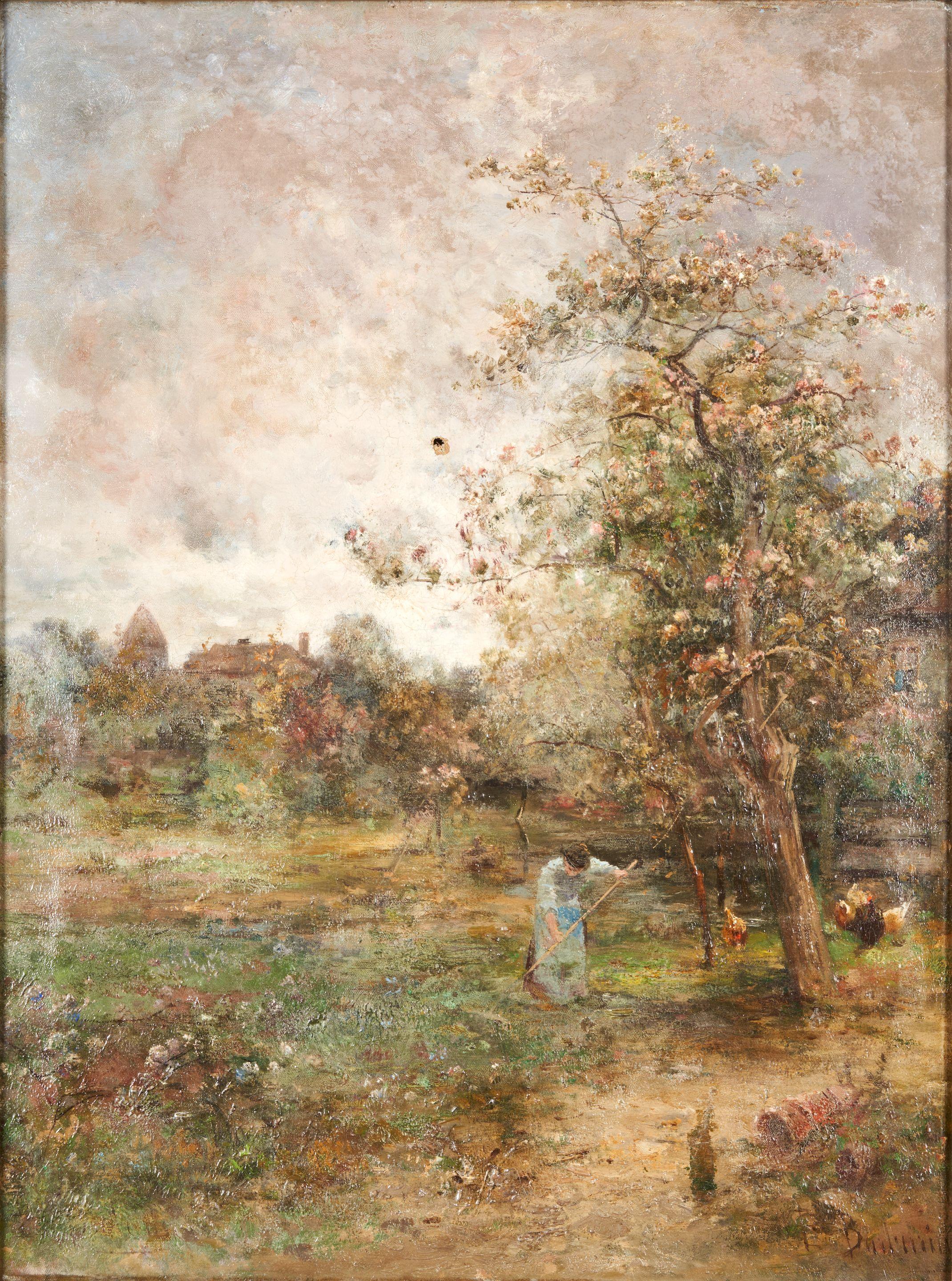 Emil Barbarini - Gathering Apples