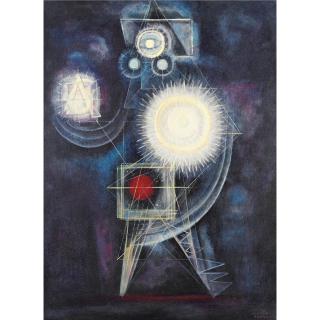 Emil Bisttram - Space Angel