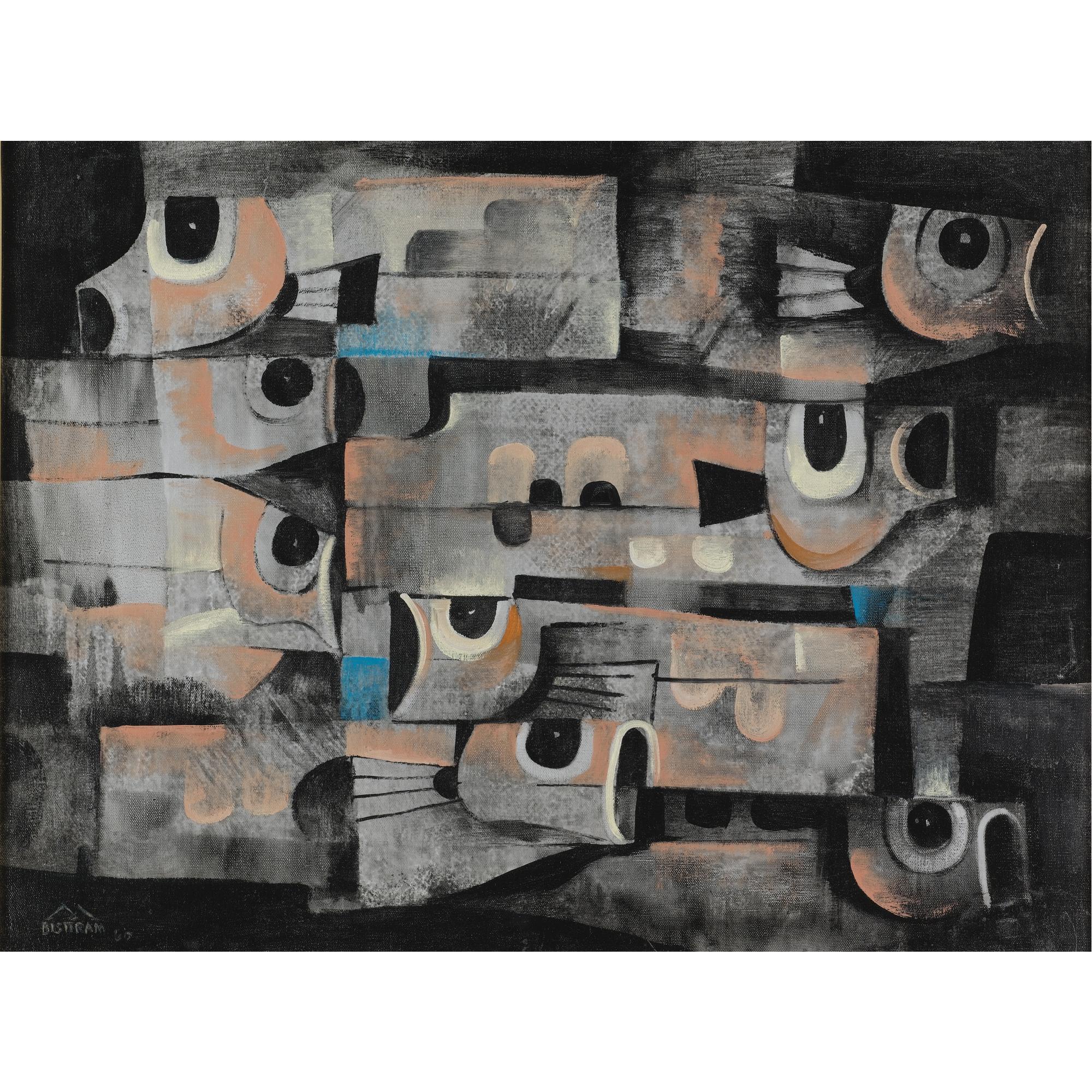 Emil Bisttram - Urban Patterns