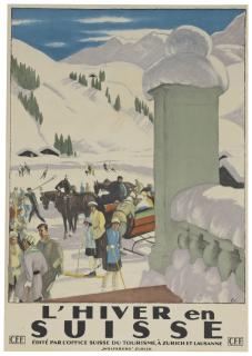 Emil Cardinaux - L\'Hiver en Suisse
